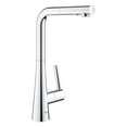 thumbnail image 1 of Grohe Zedra 33893002 Single-Handle Pull-Out Kitchen Faucet Dual Spray 1.75 GPM in Grohe Chrome, 1 of 4