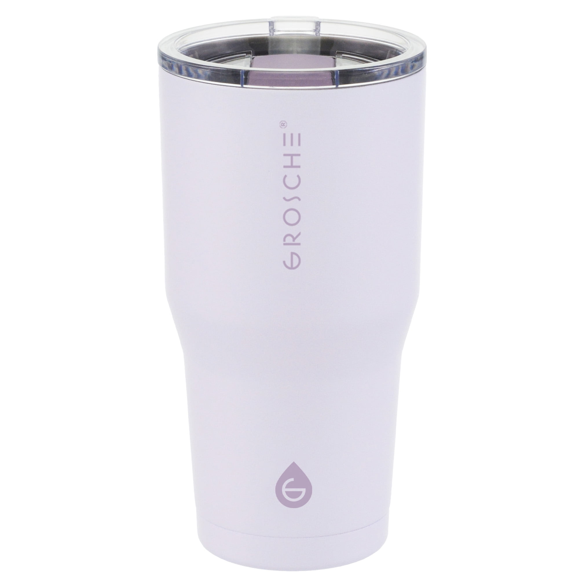Lavender 20 oz Stainless Steel Insulated Travel Mug with Slider Lid