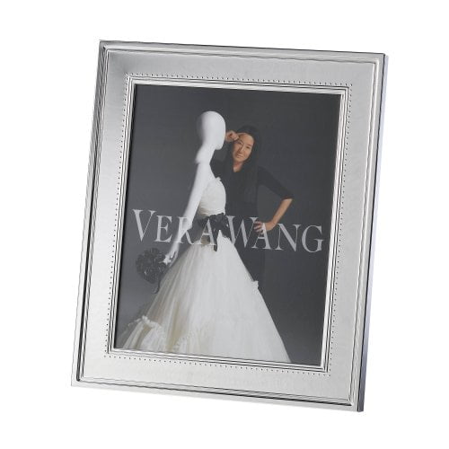 GROSGRAIN SILVER 8x10 frame by Vera Wang - 8x10