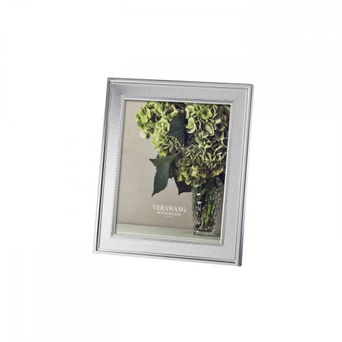 GROSGRAIN SILVER 8x10 frame by Vera Wang - 8x10