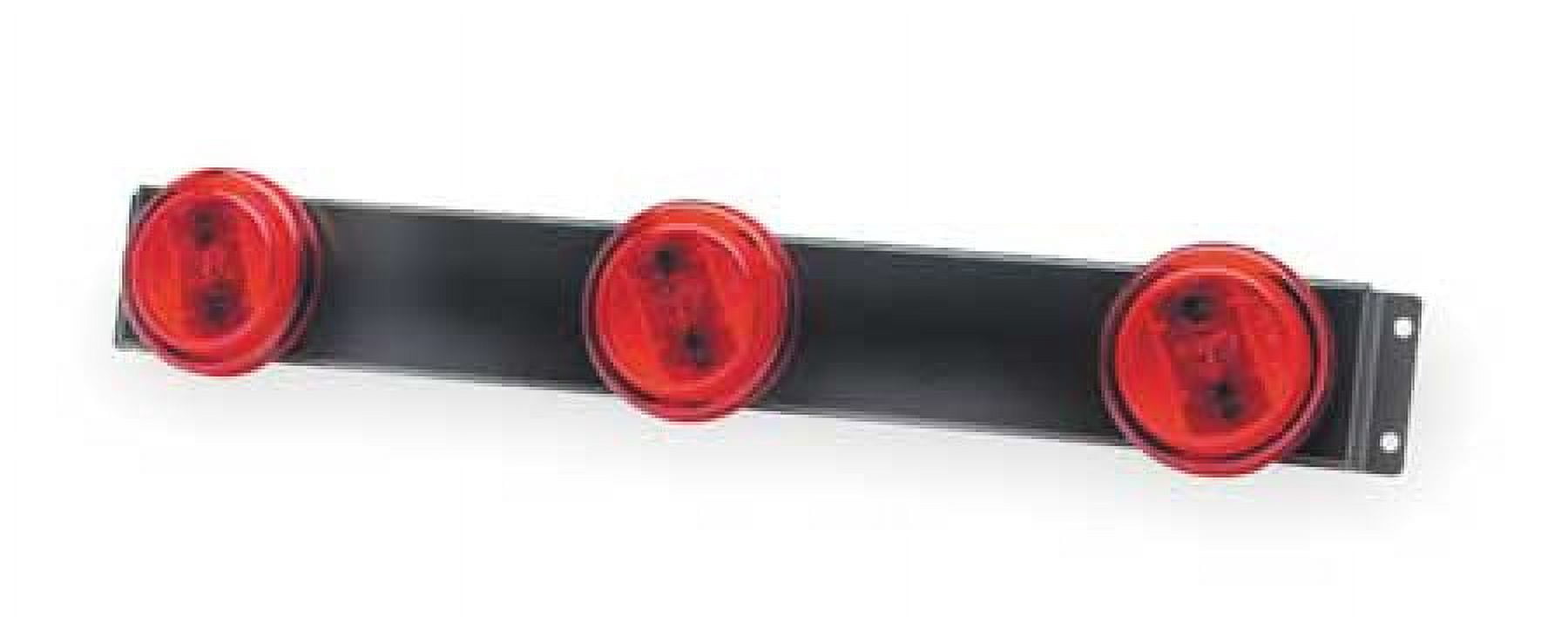 GROTE 49162 Bar Lamp,LED Markers,Low Profile,Red - Walmart.com