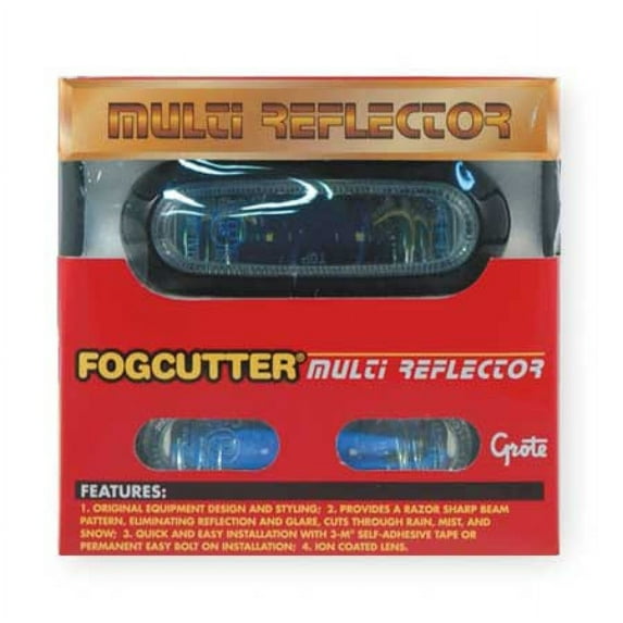 GROTE 64371-5 Fog Lamps,Slim-Line Halogen,PK2