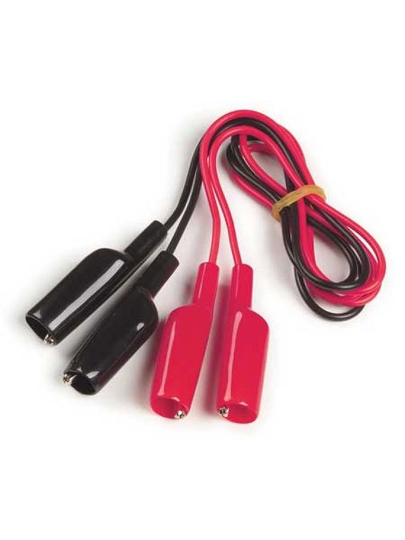 84-9613 Alligator Clip with Lead,30 In,PK2
