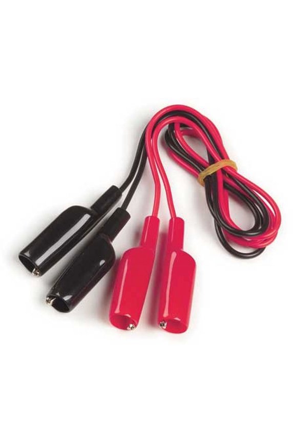 84-9613 Alligator Clip with Lead,30 In,PK2