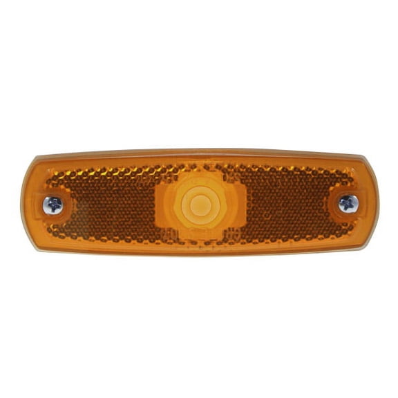 GROTE PERLUX 47263 Side Marker Light - LED Universal Flat Mount Yellow Lens