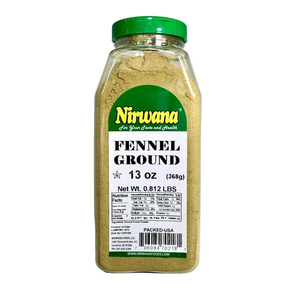 GROUND FENNEL 13 OZ JAR BY NIRWANA