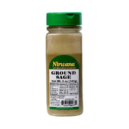 GROUND SAGE 5 OZ JAR BY NIRWANA