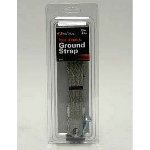 GROUND STRAP 4 GA. 9"