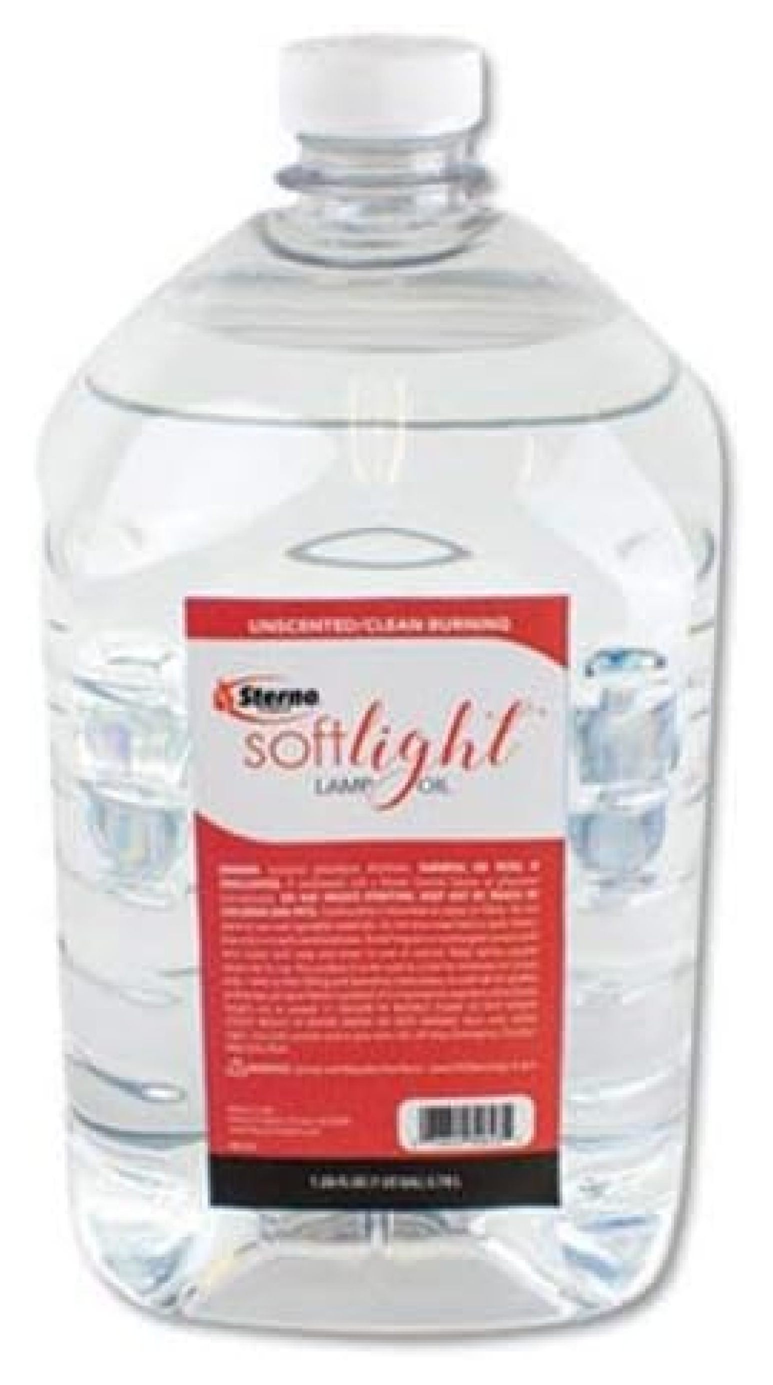 GROUP Soft Light Liquid Wax Lamp Oil, Clear, Gallon, 4 Per Carton
