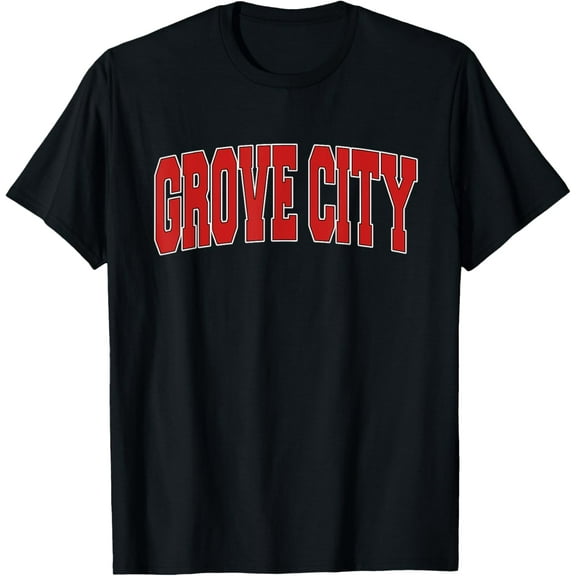 GROVE CITY PA PENNSYLVANIA Varsity Style USA Vintage Sports T-Shirt
