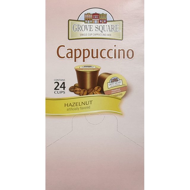 GROVE SQUARE HAZELNUT CAPPUCCINO 96 Single serve cups