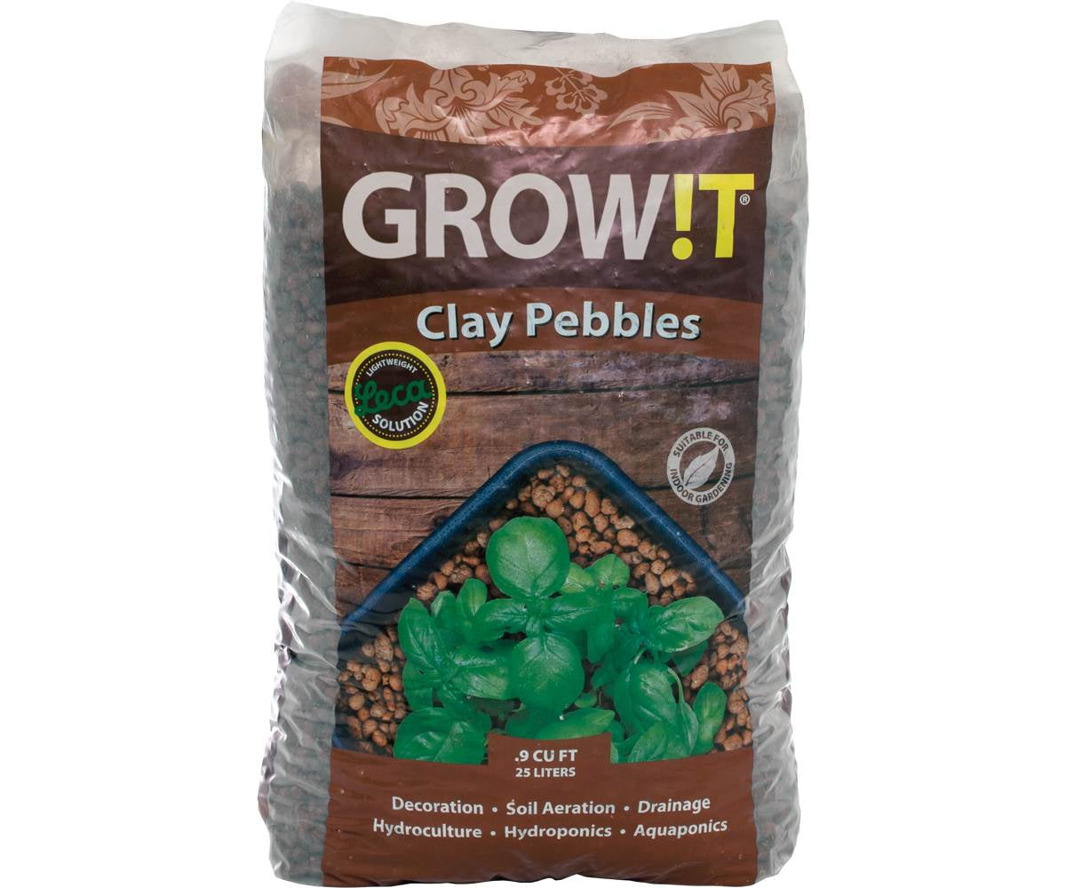 PGN Clay Pebbles for Hydroponic Growing - 10 Liters (4 Pounds