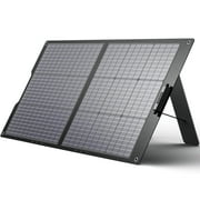 GROWATT 100W Portable Solar Panel for Power Station, 24V Foldable Solar Charger with Adjustable Kickstand & MC-4 Connector, Waterproof IP67 for Outdoor Camping RV Off Grid System