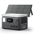 Growatt 600W Continuous / 1050W Peak Portable Power Generator with 1 Solar Panel