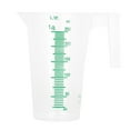 thumbnail image 1 of GROWDOTS 250ml Measure Pitcher Food Grade Plastic Graduated Measuring Graduated Round Containers Measuring liquids Pouring Cup Multipurpose Clear, 1 of 5