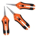 thumbnail image 1 of GROWNEER 3 Packs Pruning Shears Gardening Hand Pruning Snips with Straight Stainless Steel Precision Blades, 1 of 7
