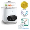 thumbnail image 1 of Grownsy EaseClean Bottle Washer Pro | All-in-One Bottle Washer and Sterilizer and Dryer | Baby Bottle Washer for Bottles, Pump Parts & Baby Essentials | Replaces Hand Washing, 1 of 11