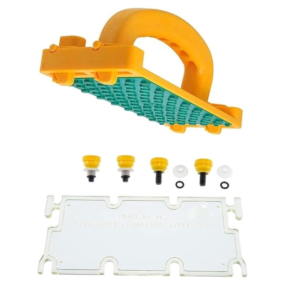 GRR-RIP BLOCK Smart Push Block and Deflector Connector Bundle, Woodworking and Table Saw Tools and Accessories