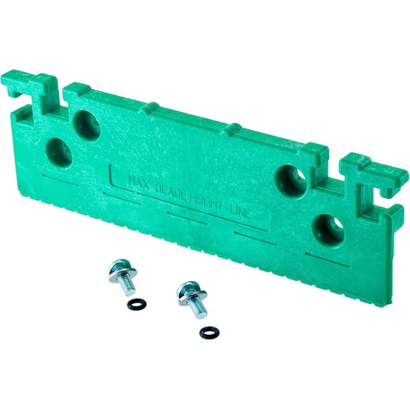 GRR-RIPPER 1/8" Thin Rip, Leg Table Saw Accessory for 3D Push Block, Woodworking Safety Equipment, GRP-11G, Green