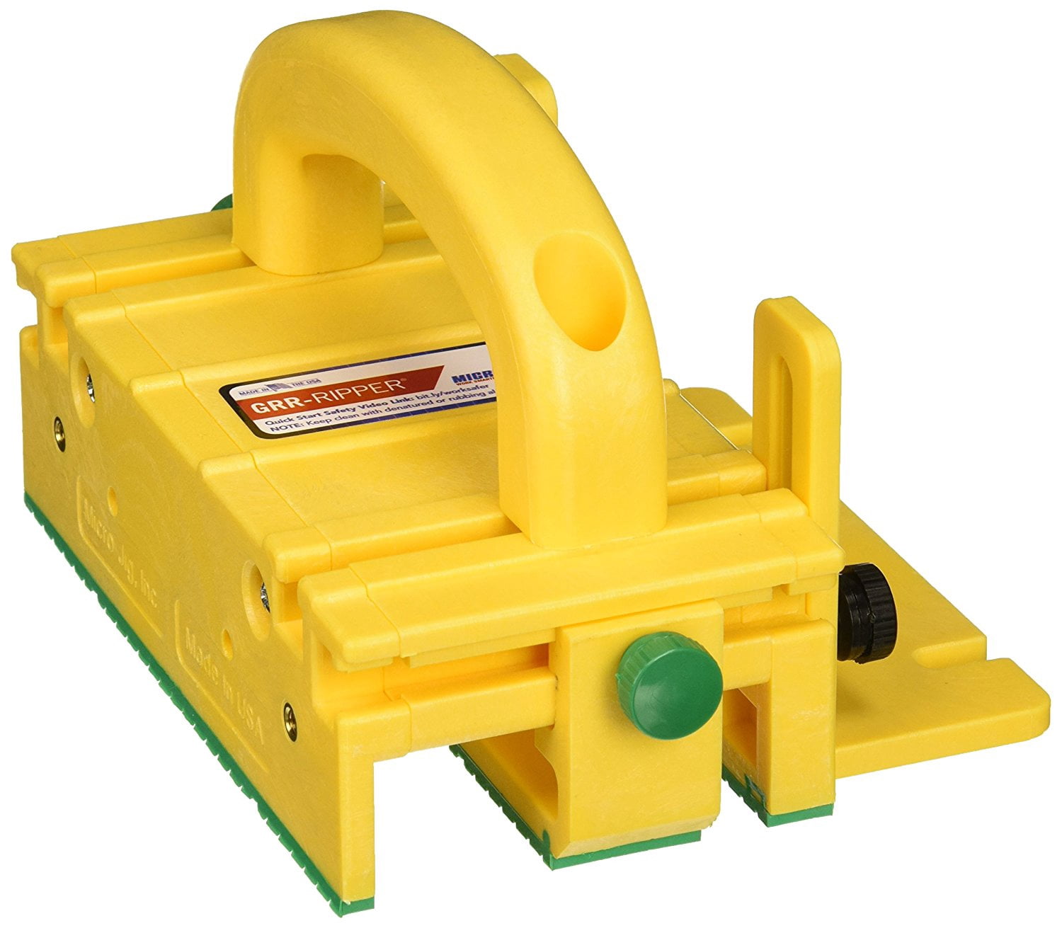 Push Block For Router Table Microjig GRR-RIPPER 3D Pushblock, Hand Protection, Precision Thin Rips ...