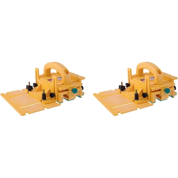 GRR-RIPPER GR-200 Advanced Adjustable Table Saw Pushblock, 2-Pack, Yellow