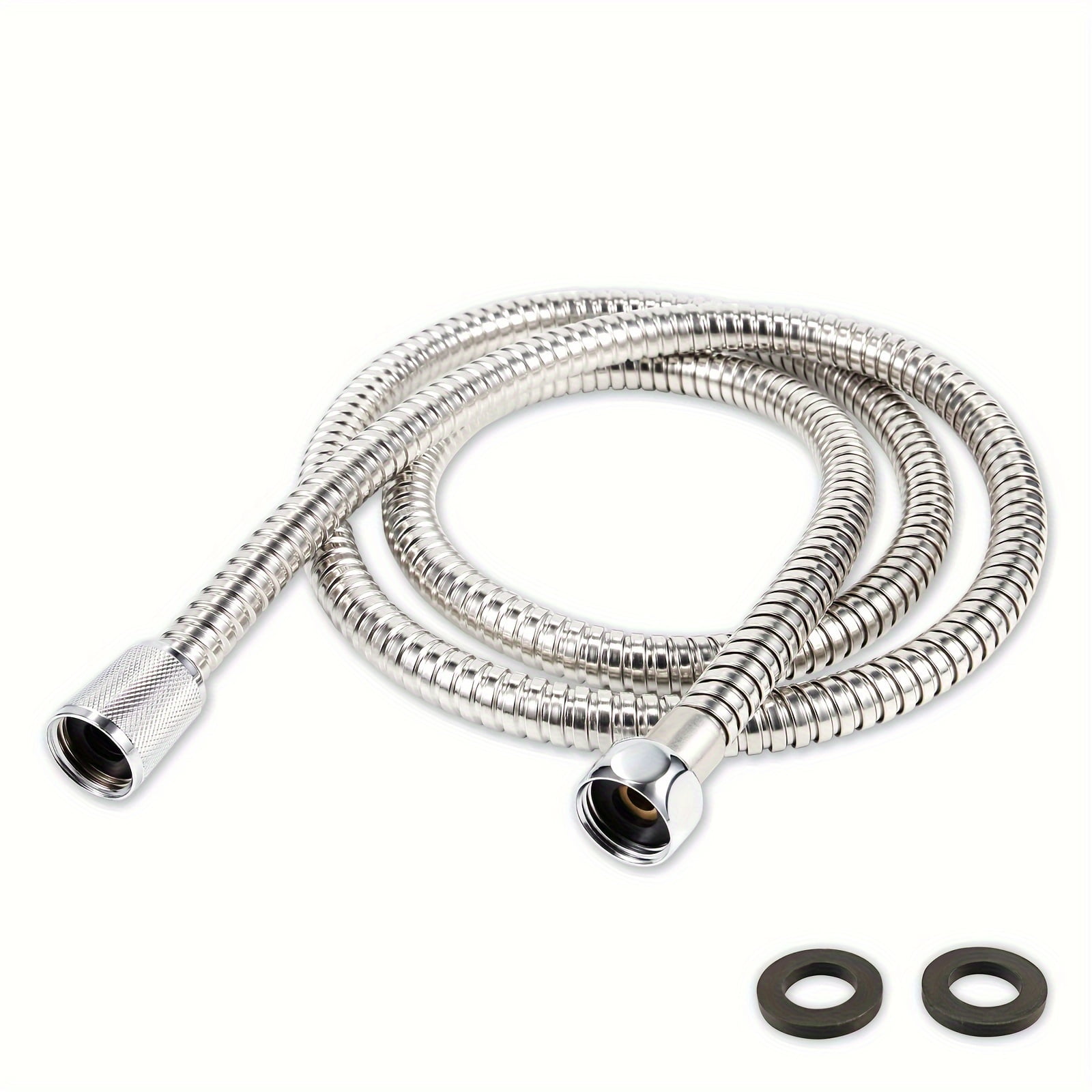 10ft Stainless Steel Shower Hose – 118" Extra Long, 304 Grade, Anti-Tangle, G1/2 Fitting