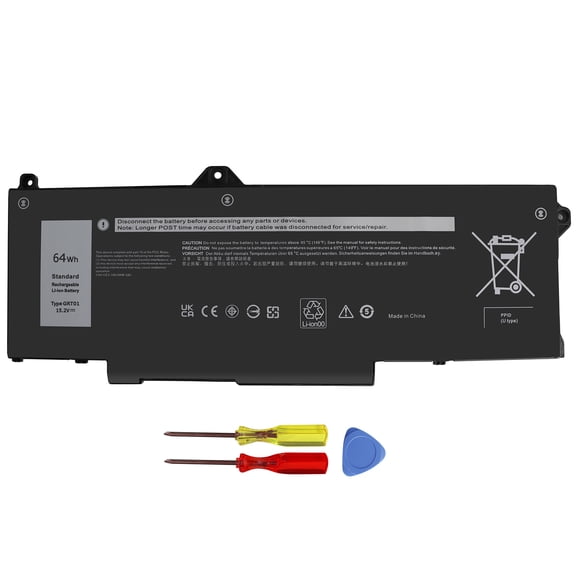 GRT01 Replacement Laptop Battery Compatible with Dell Latitude 5421 Precision 3470 3561 Mobile Workstation Alienw