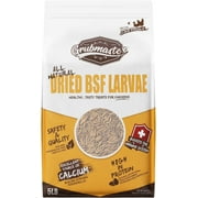 GRUBMASTER Dried Black Soldier Fly Larvae for Chickens, Natural Healthy Chicken Treats for Backyard Poultry - 5 lb. Bag