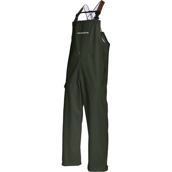 Grundens Mens Neptune 509 Green Commercial Fishing Bib Pants 10075-300 Brand New