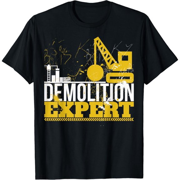 GRUNGE DEMOLITION EXPERT CONSTRUCTION FATHER AND SON T-SHIRT T-Shirt