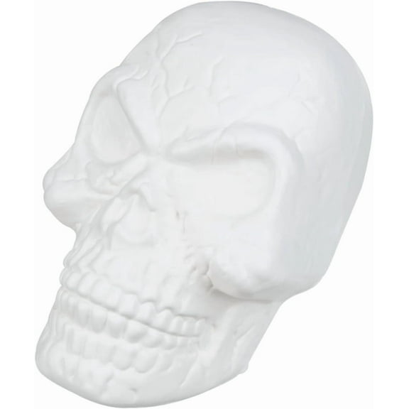 GRUPO MIRANDINHA Halloween Plastic Decorative Skull for Party and Home Decor