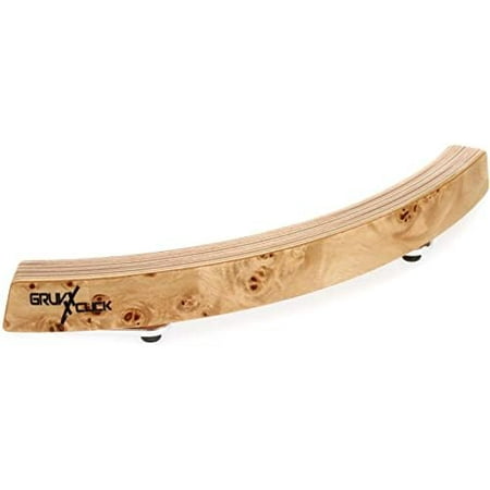 GRVXCL-MPB X-Click Percussion Wood Block - Exotic Mappa Burl$$Music