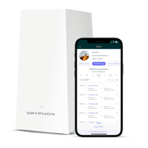 GRYPHON AX Parental Control System & WiFi Security Router (WiFi 6), Hack Protection w/AI-Intrusion Detection & Malware Protection, Smart Mesh WiFi System, AX4300