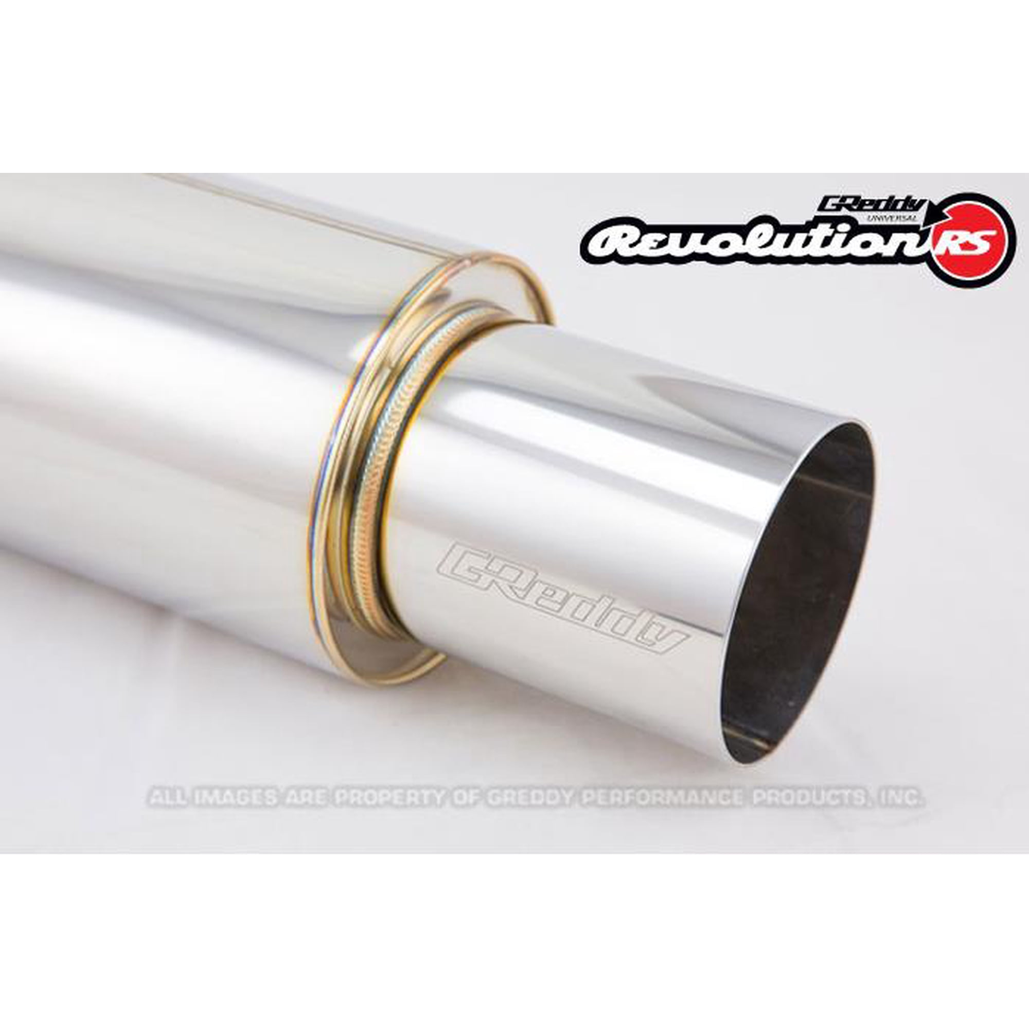 Mefflor GReddy 3.0in Universal Revolution Muffler - Walmart.com