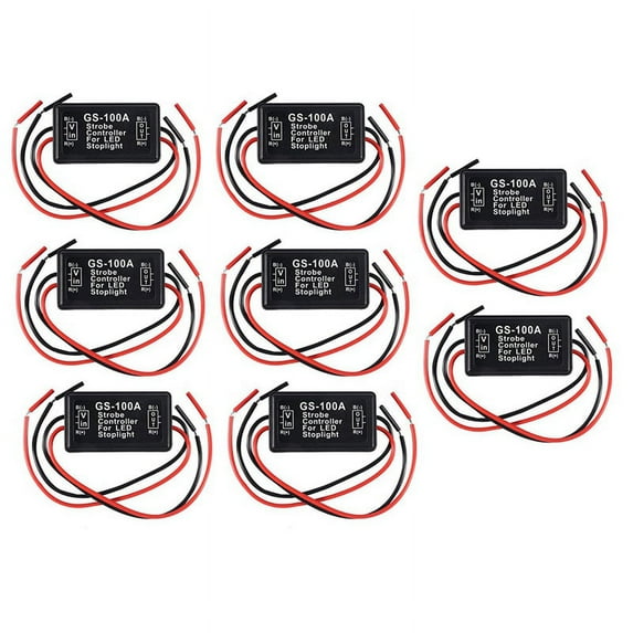 GS-100A Brake Light Flasher Module,8Pcs
