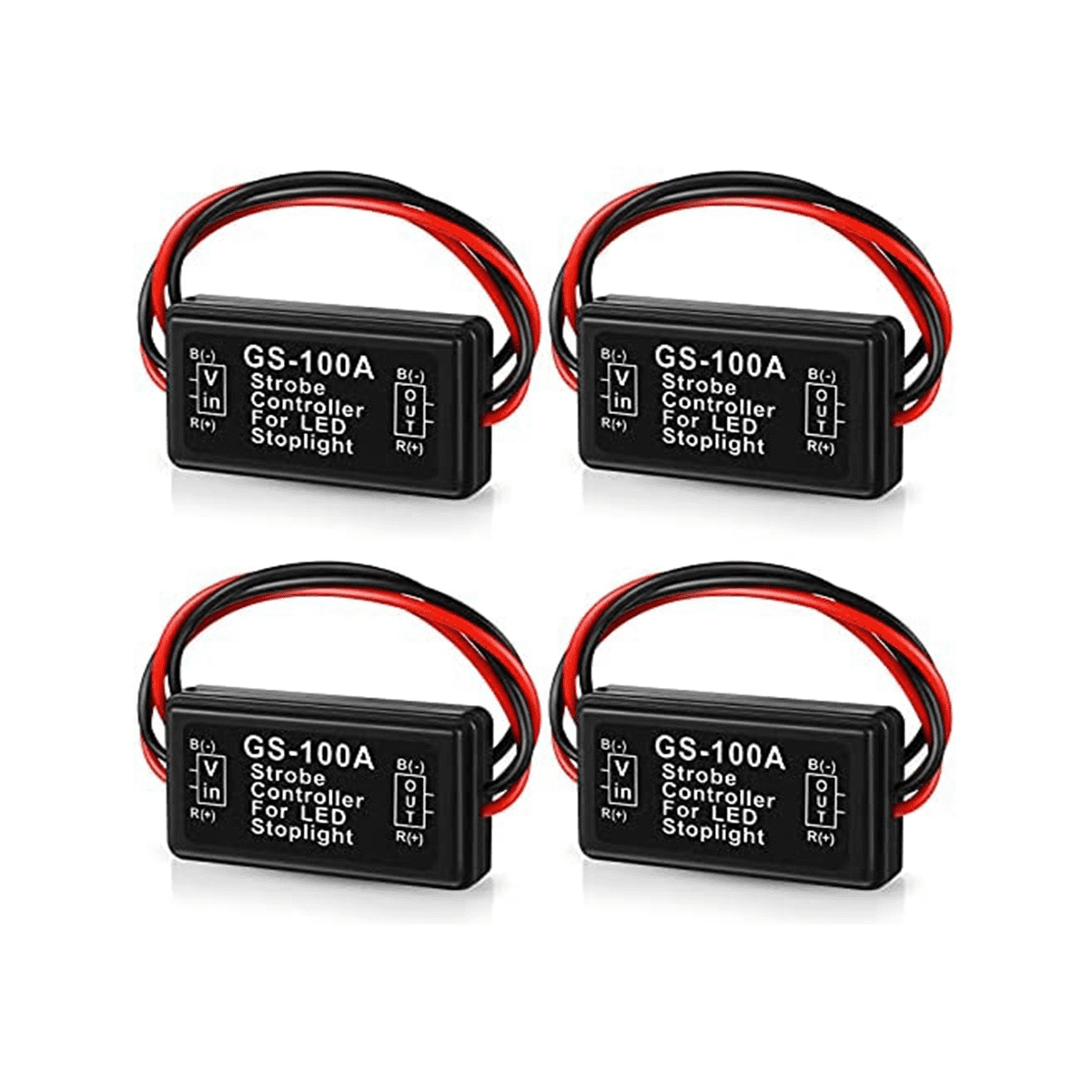 GS100A Brake Light Flasher Module, DC 1224V 2A 24W High Brake