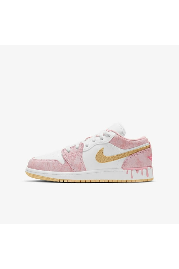 (GS) Air Jordan 1 Low SE 'Paint Drip' (2021) CW7104-601