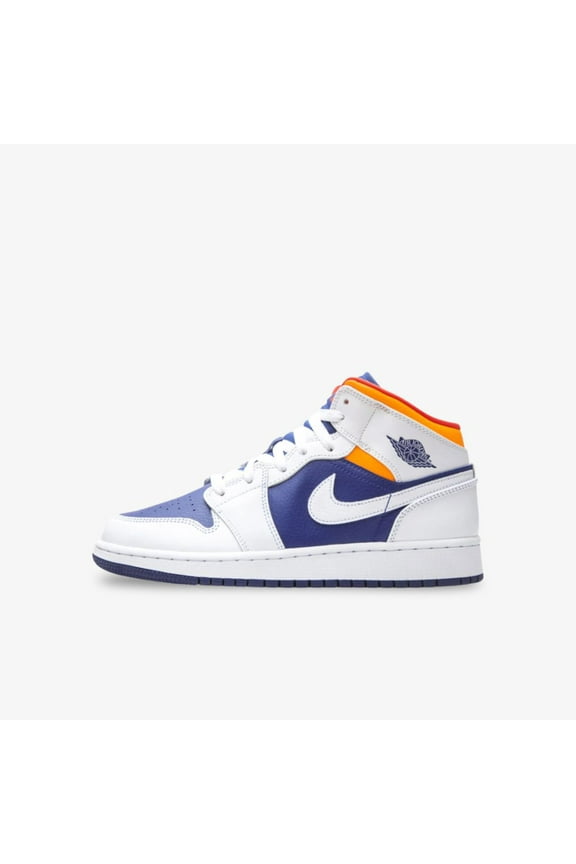 (GS) Air Jordan 1 Mid 'Deep Royal Blue' (2020) 554725-131 Sneakers Kids Youth