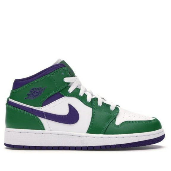 (GS) Air Jordan 1 Mid 'Incredible Hulk' (2020) 554725-300