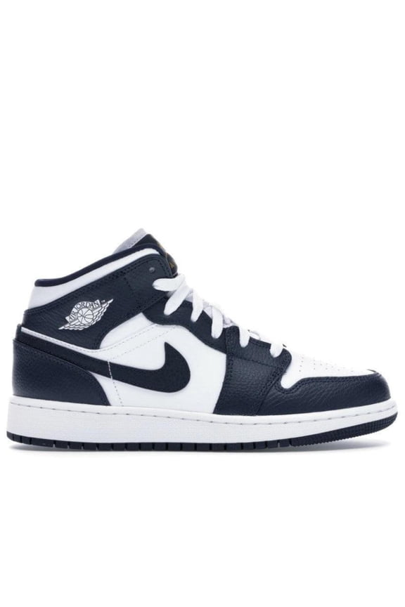 (GS) Air Jordan 1 Mid 'Obsidian' (2019) 554725-174