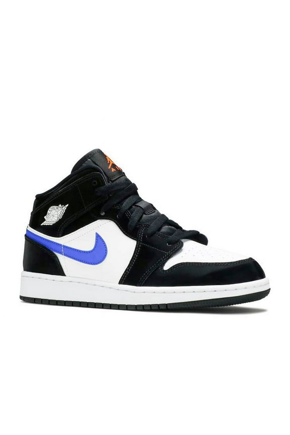 1 Mid Gs 'Black Racer Blue' - 554725-084 - Size 5Y - Big Kids