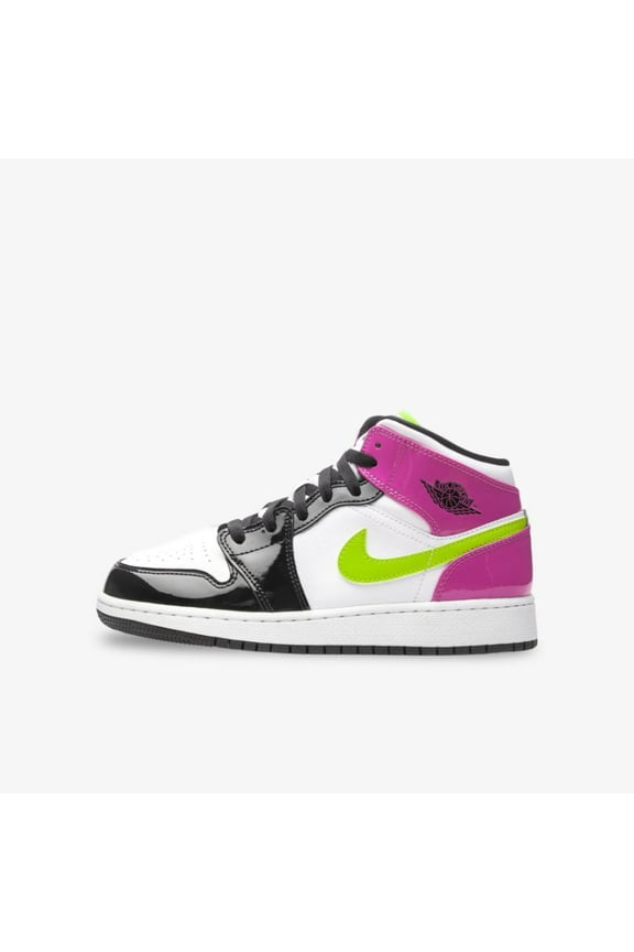(GS) Air Jordan 1 Mid SE 'Cyber / Fuchsia' (2020) CZ9835-100