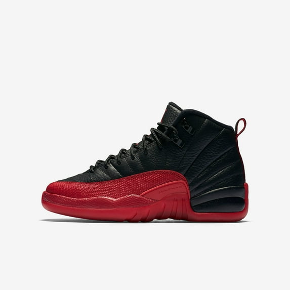 (GS) Air Jordan 12 Retro 'Flu Game / Bred' (2025) 153265-002-25