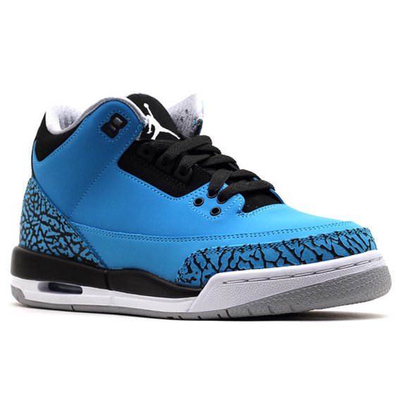 (GS) Air Jordan 3 Retro 'Dark Powder Blue' (2014) 398614-406