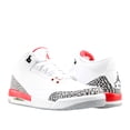 thumbnail image 1 of Kids Air Jordan Retro 3 III GS Katrina White Fire Red Cement Grey Blac, 1 of 6