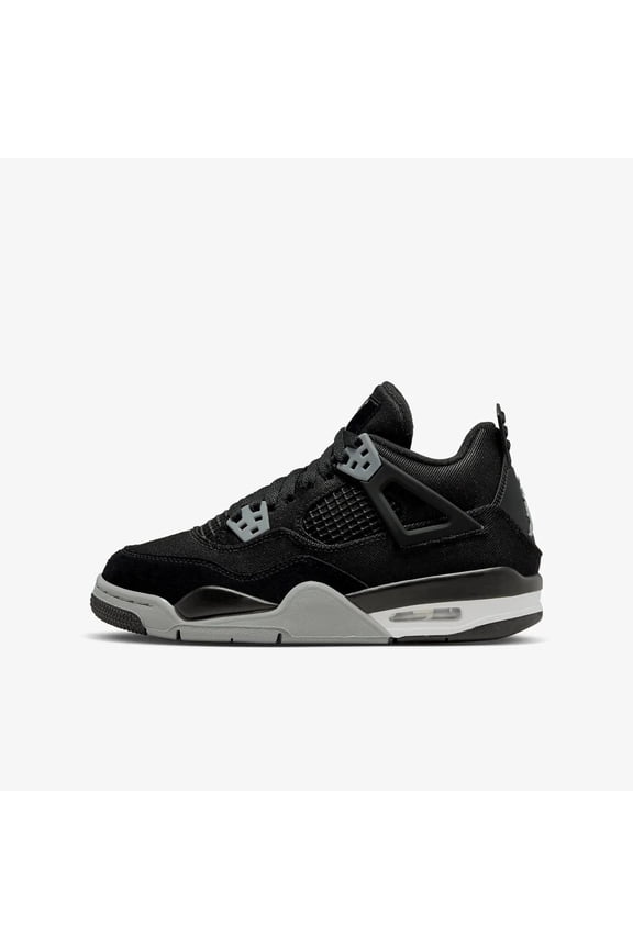 4 Retro Black Canvas (GS)