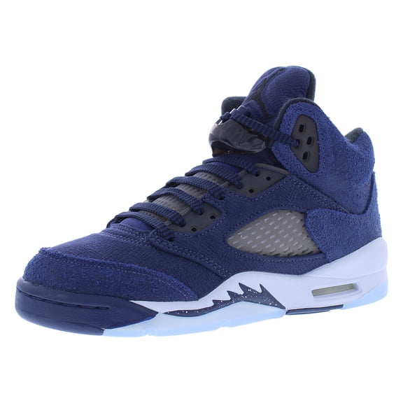 Nike Air Jordan 5 Retro SE GS Boys Shoes Size 7, Color: Midnight Navy/Black