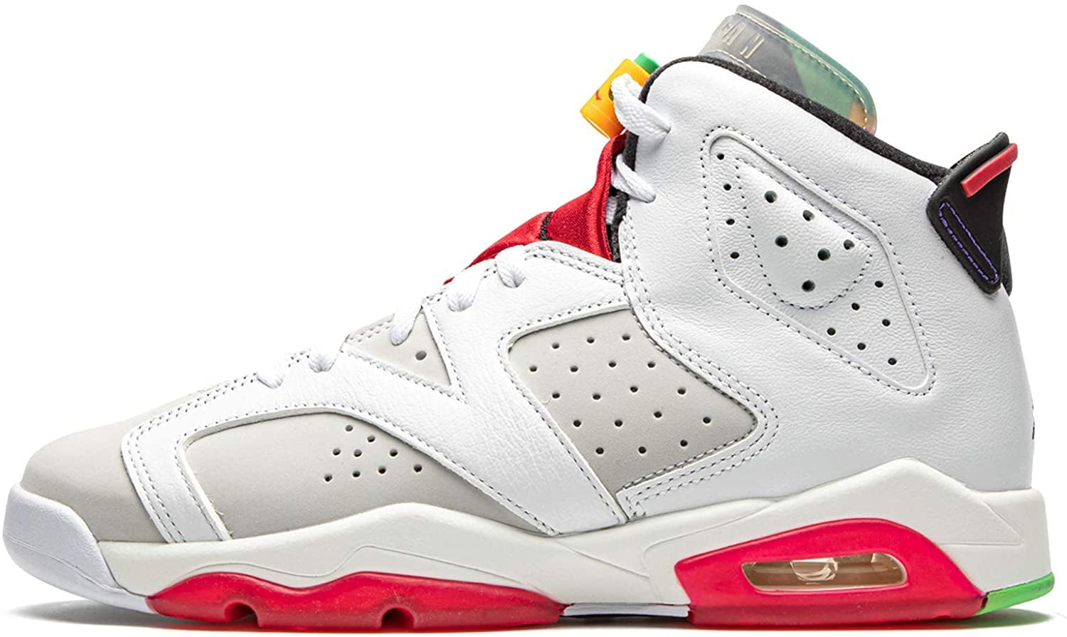 Jordan Kids Shoes Nike 6 Retro Hare GS 384665-062 4.5 Big Kid