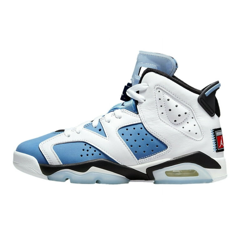 GS) Air Jordan 6 Retro 'White / UNC University Blue' (2022) 384665