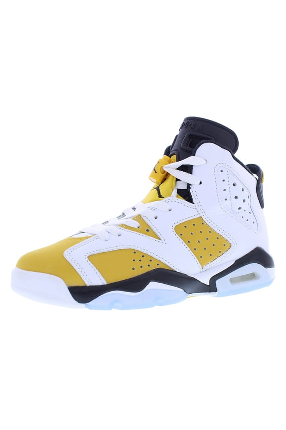 (GS) Air Jordan 6 Retro 'White / Yellow Ochre' (2024) 384665-170